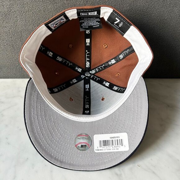 Houston Astros MLB Cooperstown Low Profile Cap New Era 59FIFTY-Fitted Size 7-5/8 - Picture 9 of 10